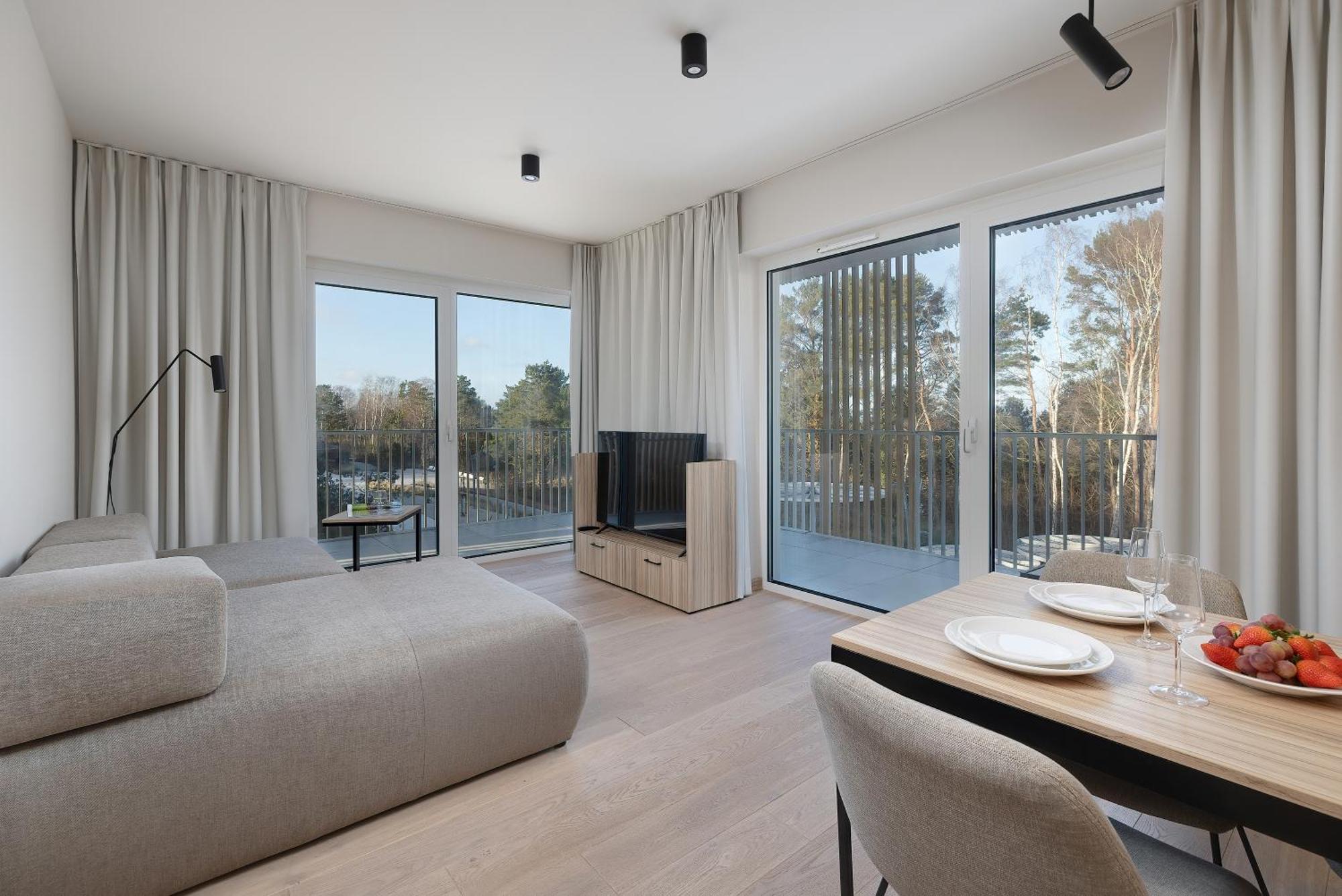 Wyspa Uznam Promenada Apartament Na Wydmie Swinoujscie Luaran gambar